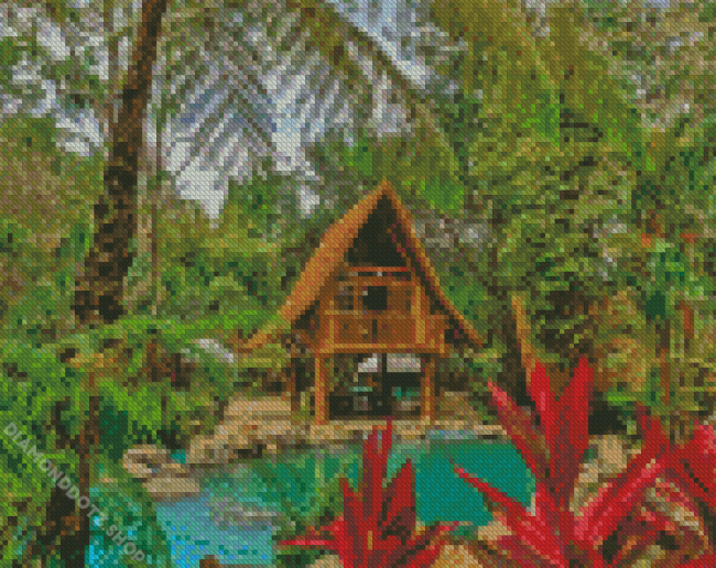 Forest Camp Diamond Painting
