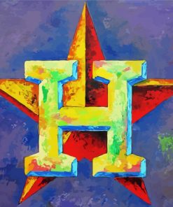 Houston Astros Art Diamond Painting