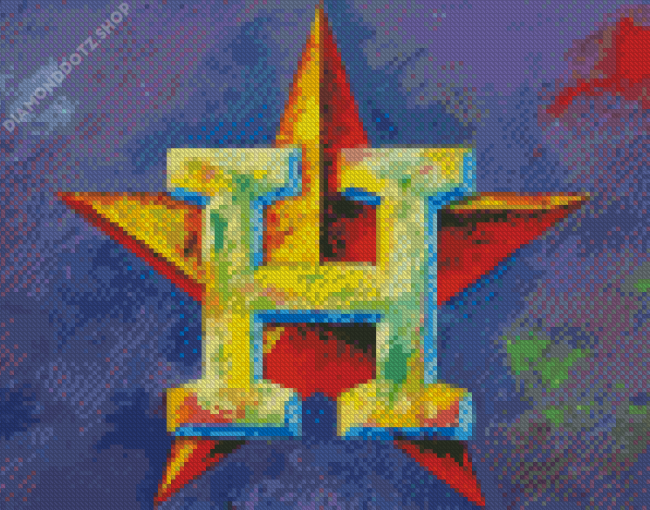 Houston Astros Art Diamond Painting