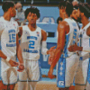 NC Tar Heels Basketball Diamond Painting