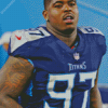 Tennessee Titans Player Diamond Painting