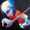 Abstract Violinist Diamond Painting