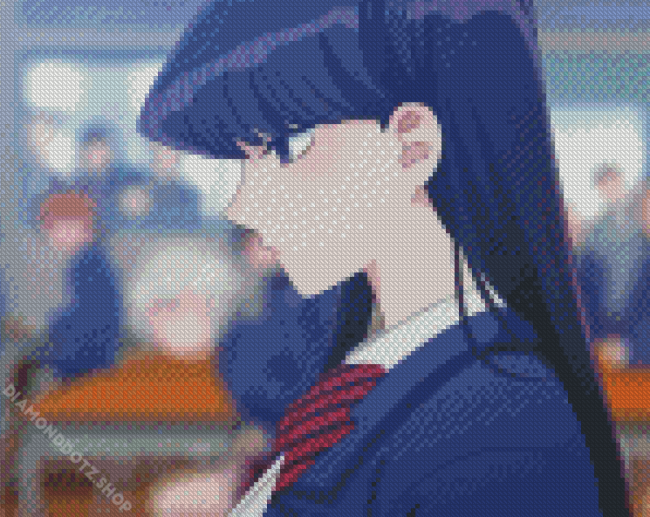 Aesthetic Komi Shouko Diamond Painting