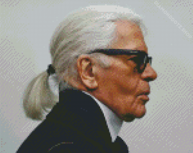 Lagerfeld Karl Diamond Painting