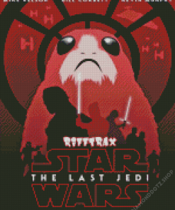 Last Jedi Poster Diamond Painting