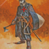 The Templar Knight Diamond Painting