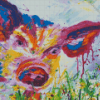 Abstract Pig Diamond Painting