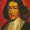 Baruch Spinoza Portrait Diamond Painting