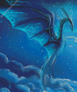 Dragon In Space Diamond Painting