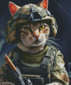 Cat Army Diamond Painting