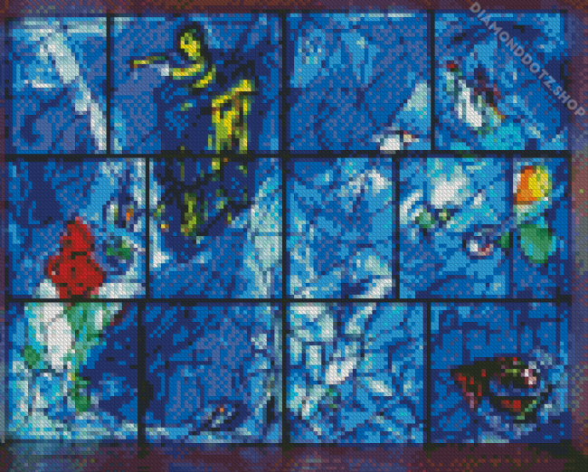 Chagall Window Diamond Painting