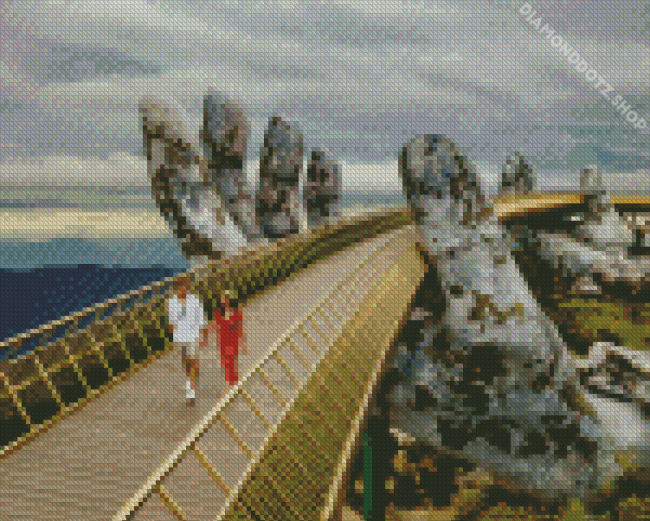 Da Nang Bridge Diamond Painting