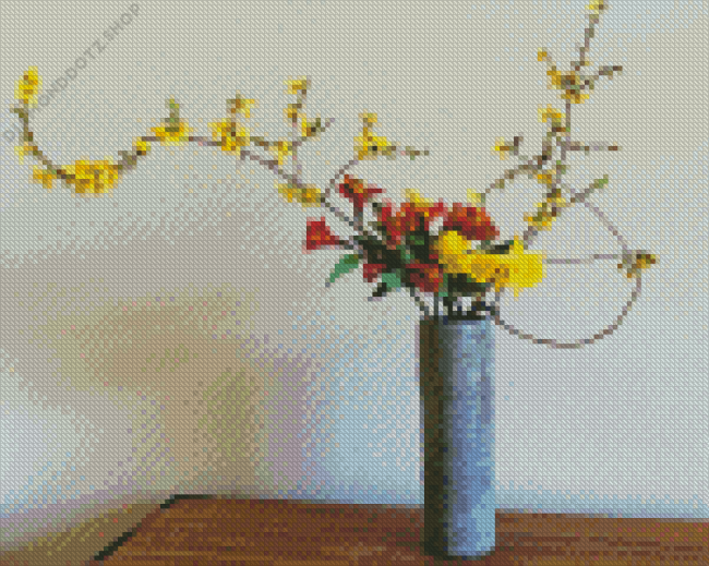 Ikebana Diamond Painting