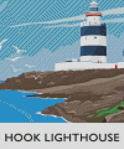 Hook Lighthouse Diamond Painting