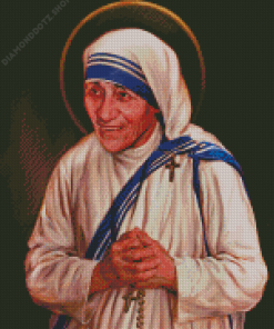 Mother Teresa Diamond Painting