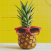 Pineapple Sunglasses Diamond Painting