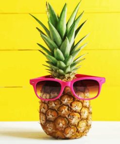 Pineapple Sunglasses Diamond Painting