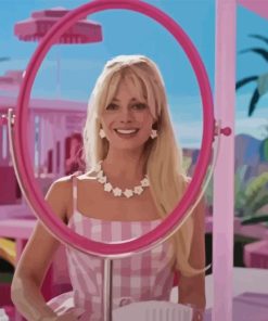 Margot Robbie Barbie Diamond Painting