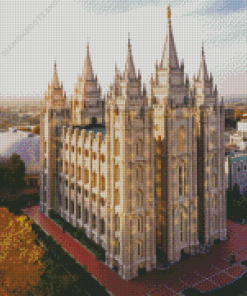 Mormon Temple Diamond Painting