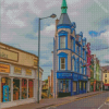 Caernarfon Street Diamond Painting