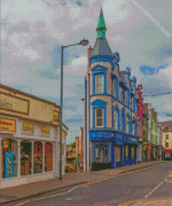 Caernarfon Street Diamond Painting