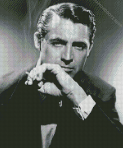 Cary Grant Smoking Diamond Painting