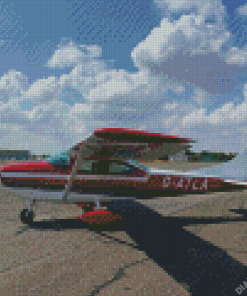 Cessna 182 Aircraft Diamond Painting