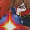 Captain Harlock Diamond Painting