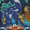 Fantasia Mickey Mouse Diamond Painting