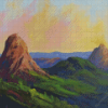 Glass House Mountains Diamond Painting