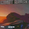 Knight Rider Poster Diamond Painting