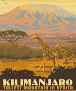 Mount Kilimanjaro Diamond Painting