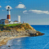 Montauk Point Lighthouses Diamond Painting