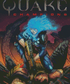 Quake Poster Diamond Painting