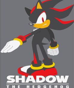 Sonic Shadow Diamond Painting