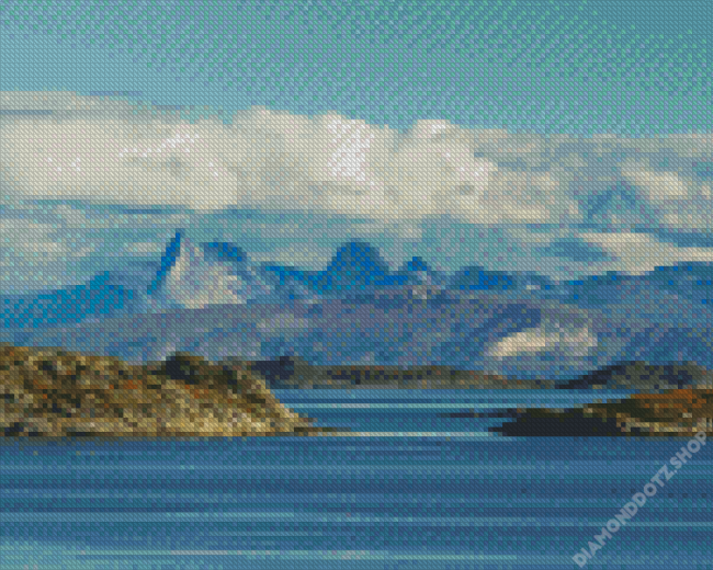 Vestfjorden Fjords Diamond Painting