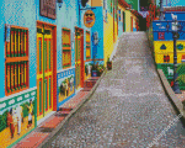 Colombia Street Diamond Painting