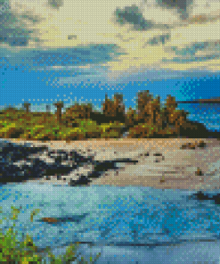 Galapagos Landscape Diamond Painting