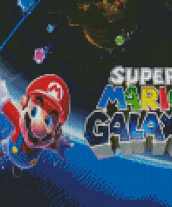 Super Mario Galaxy Diamond Painting