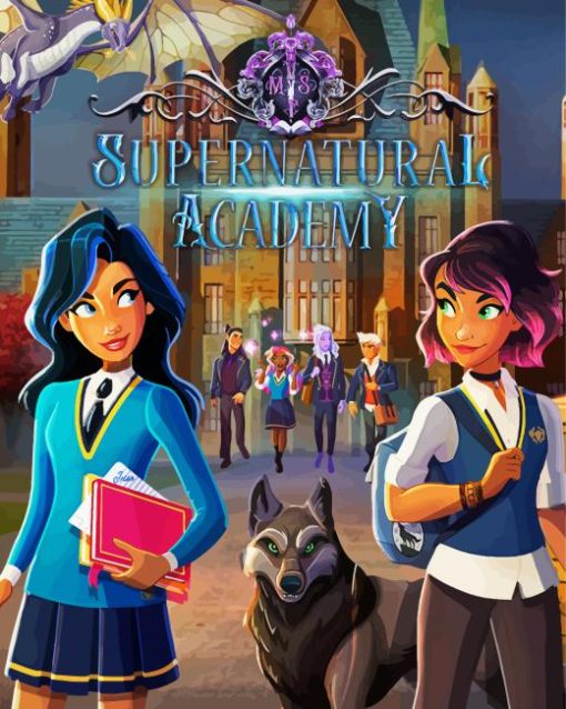 Supernatural Academy Diamond Painting