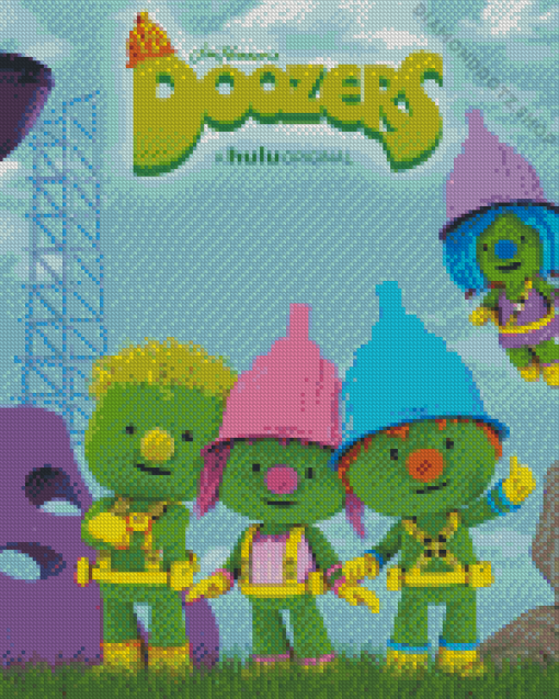 The Doozers Cartoon Diamond Painting