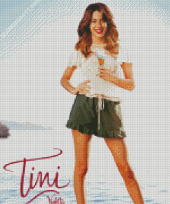 Tini Violetta Poster Diamond Painting