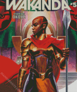Wakanda Poster Diamond Painting