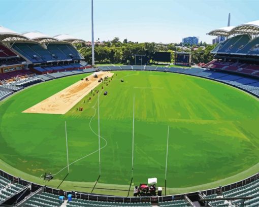 Adelaide Oval Stadium Diamond Painting