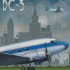 Douglas DC 3 Diamond Painting
