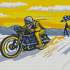 Speedway Motorcycle Diamond Painting