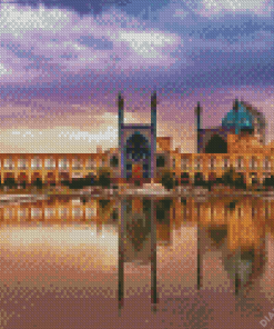 Isfahan Mosque Diamond Painting