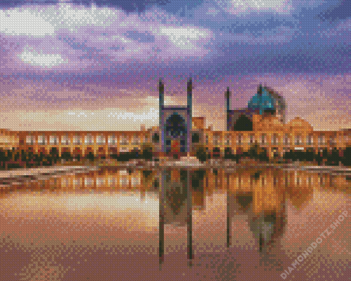 Isfahan Mosque Diamond Painting