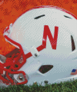 Nebraska Huskers Helmet Diamond Painting
