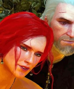 Triss And Geralt Diamond Painting